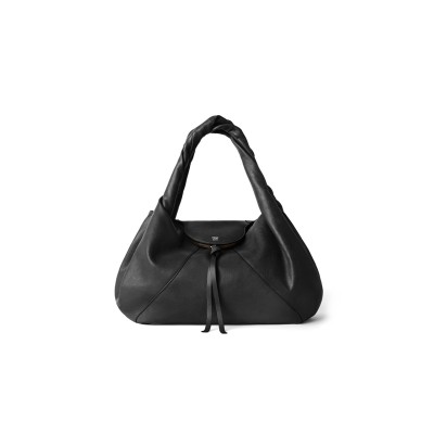 FENDI SPY BLACK LEATHER BAG 8BR839AYCTF0KUR (48*22*20cm)